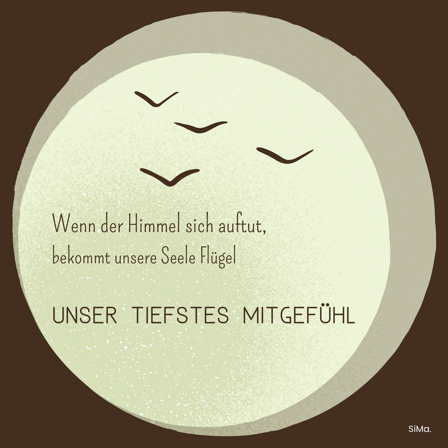 Beileid 08 - 5er Set Kartonkarten