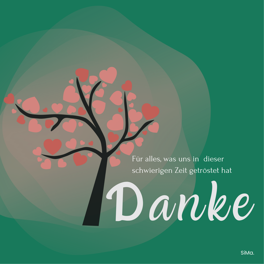 Danke 11 - 5er Set Kartonkarten