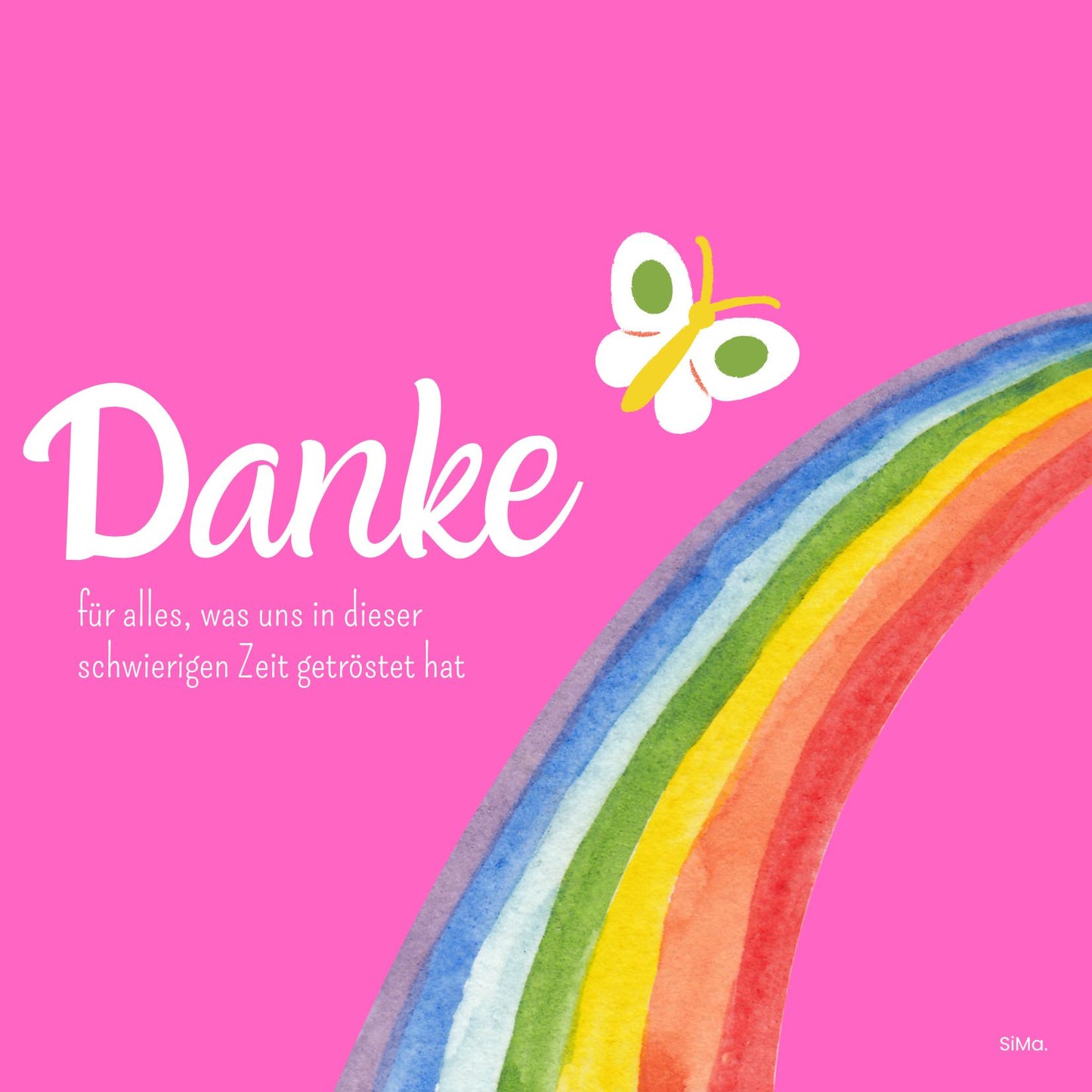 Danke 15 - 5er Set Kartonkarten