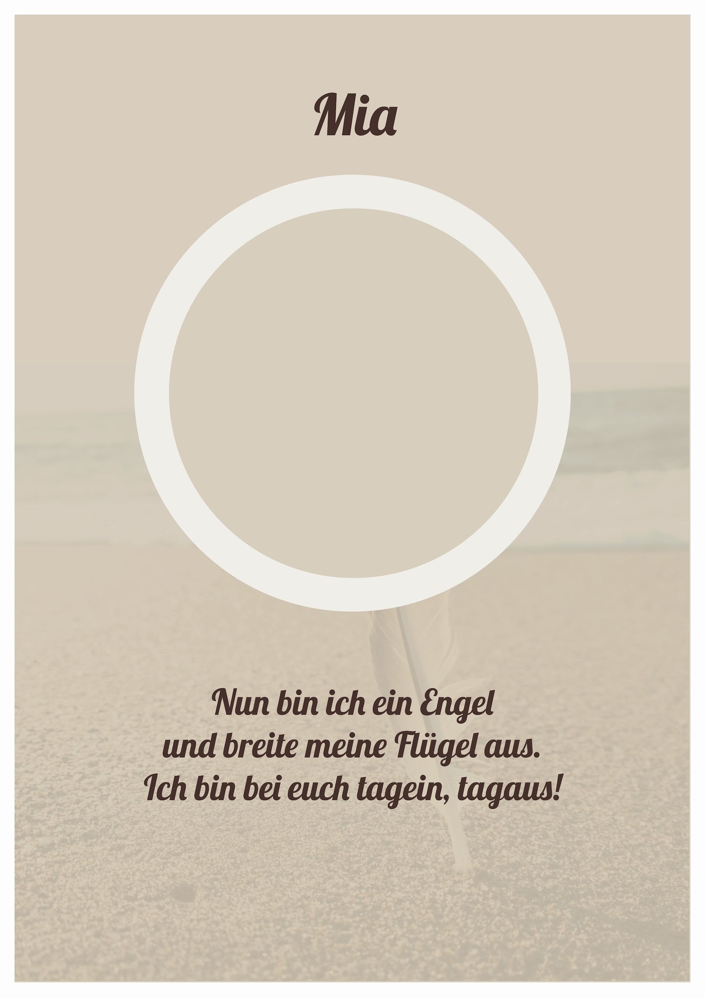 Taupe 01 - Digitale Vorlage