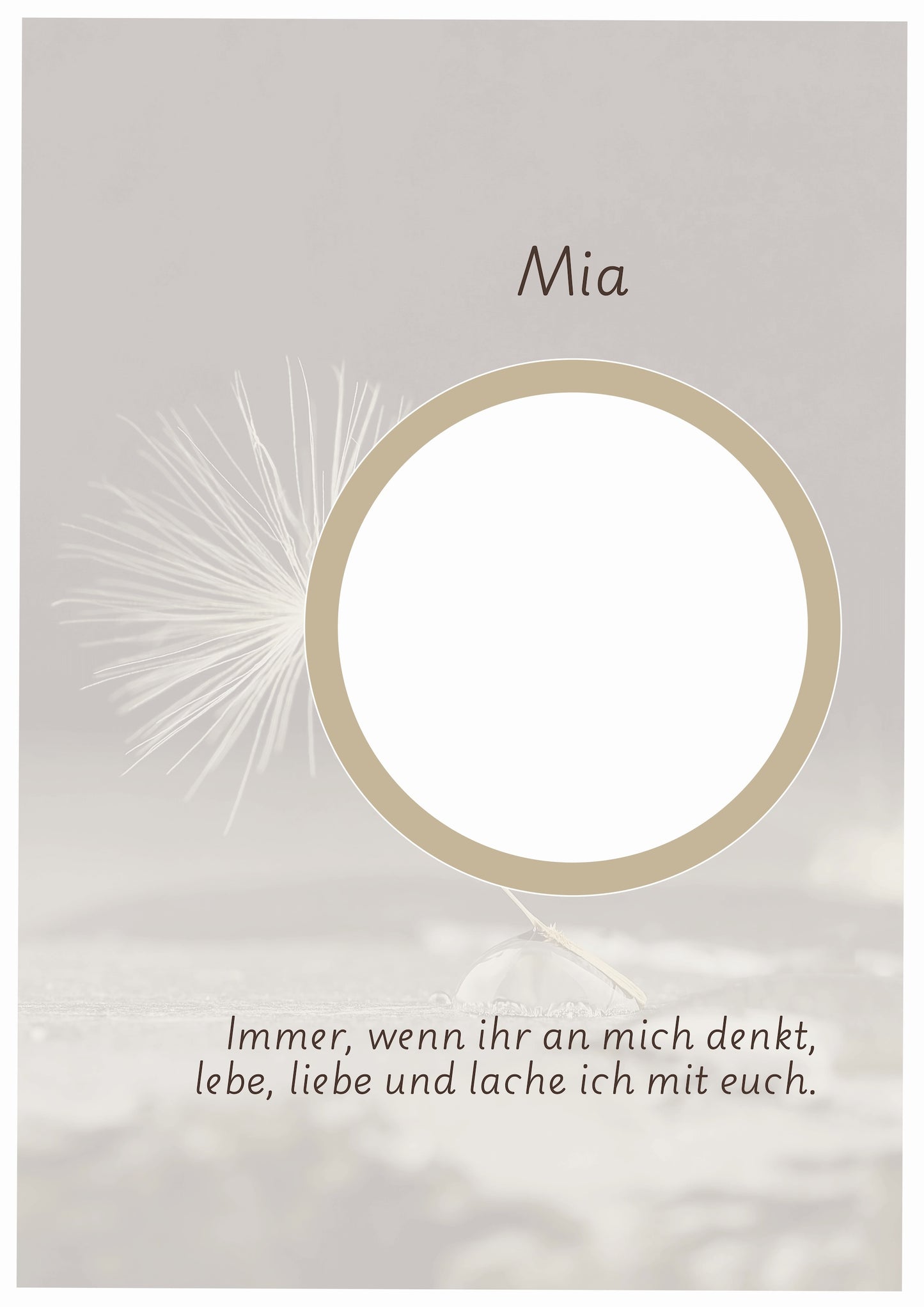 Taupe 03 - Digitale Vorlage