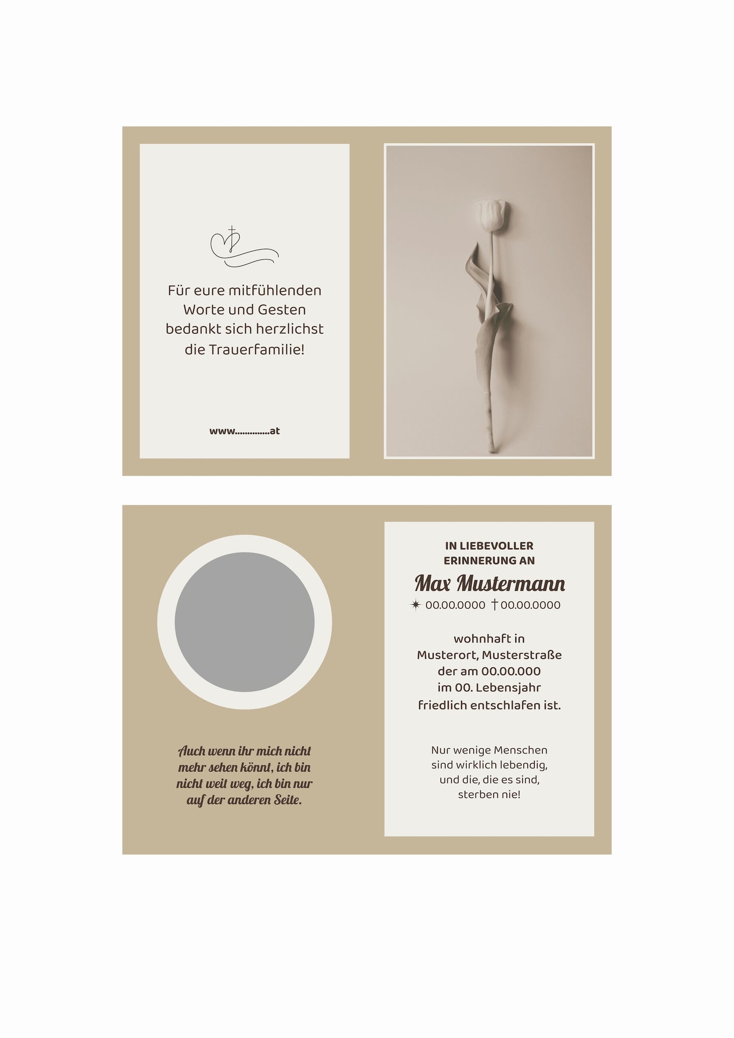 Taupe 05 - Digitale Vorlage