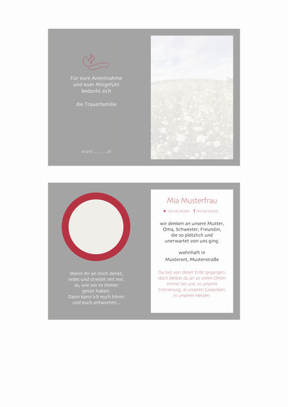 Grau 01 - Digitale Vorlage