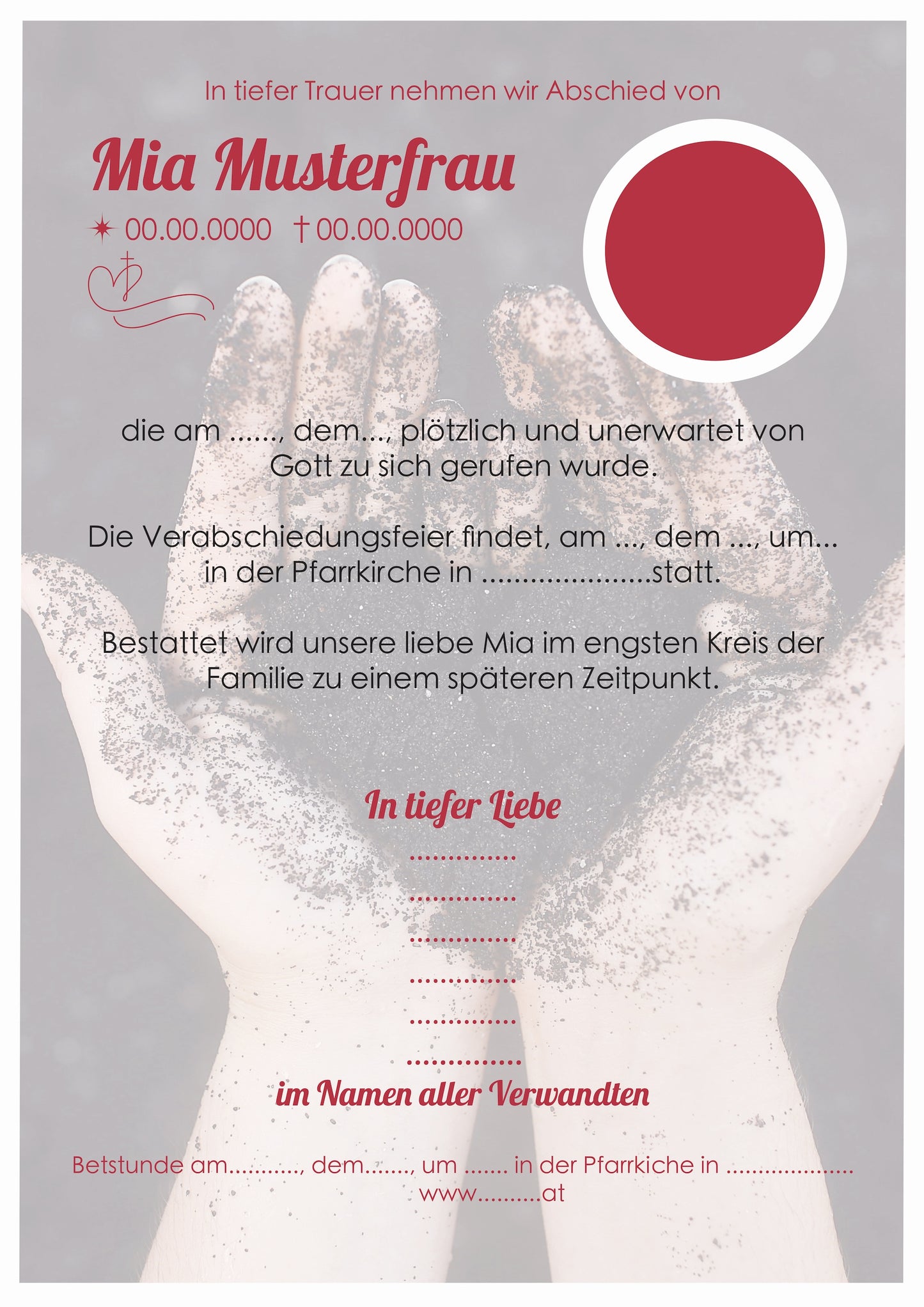 Grau 02 - Digitale Vorlage