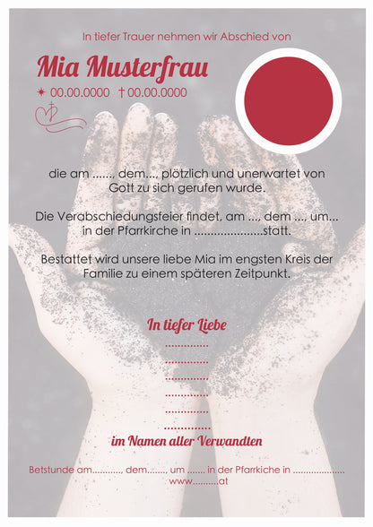 Grau 02 - Digitale Vorlage