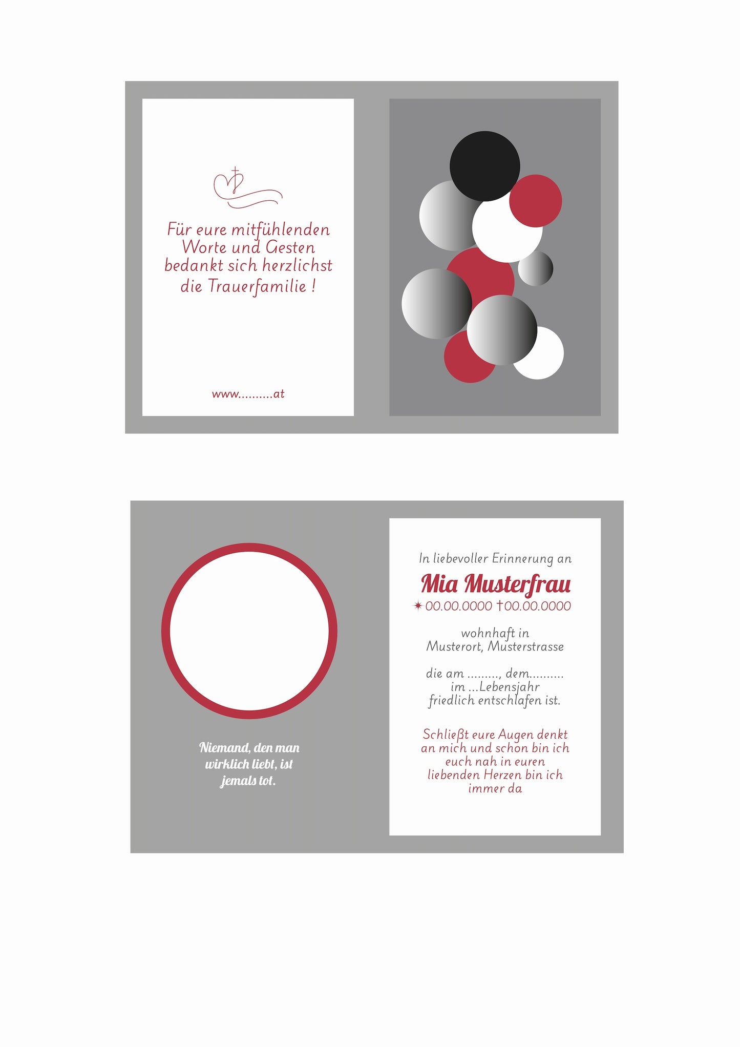 Grau 03 - Digitale Vorlage