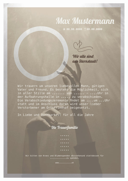 Taupe 02 - Digitale Vorlage
