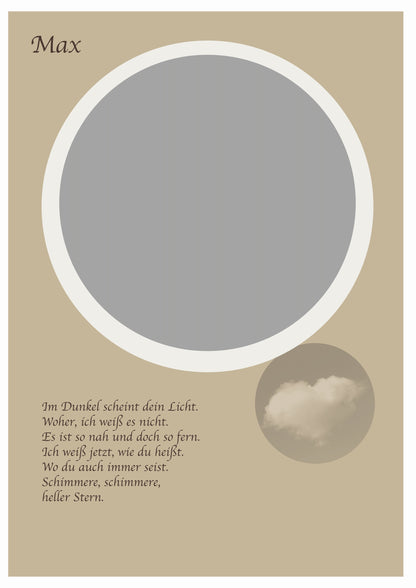 Taupe 04 - Digitale Vorlage